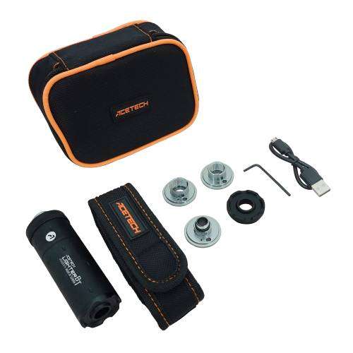 ACETECH TRACER UNIT LIGHTER BT CONCAVE BLACK - EXCLUSIVE EDITION