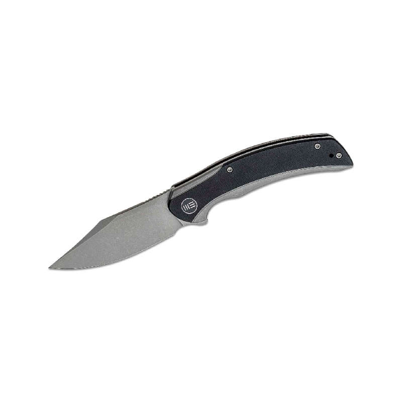 We Knife Snick Titanium Handle Gray/Black  WE19022F-1