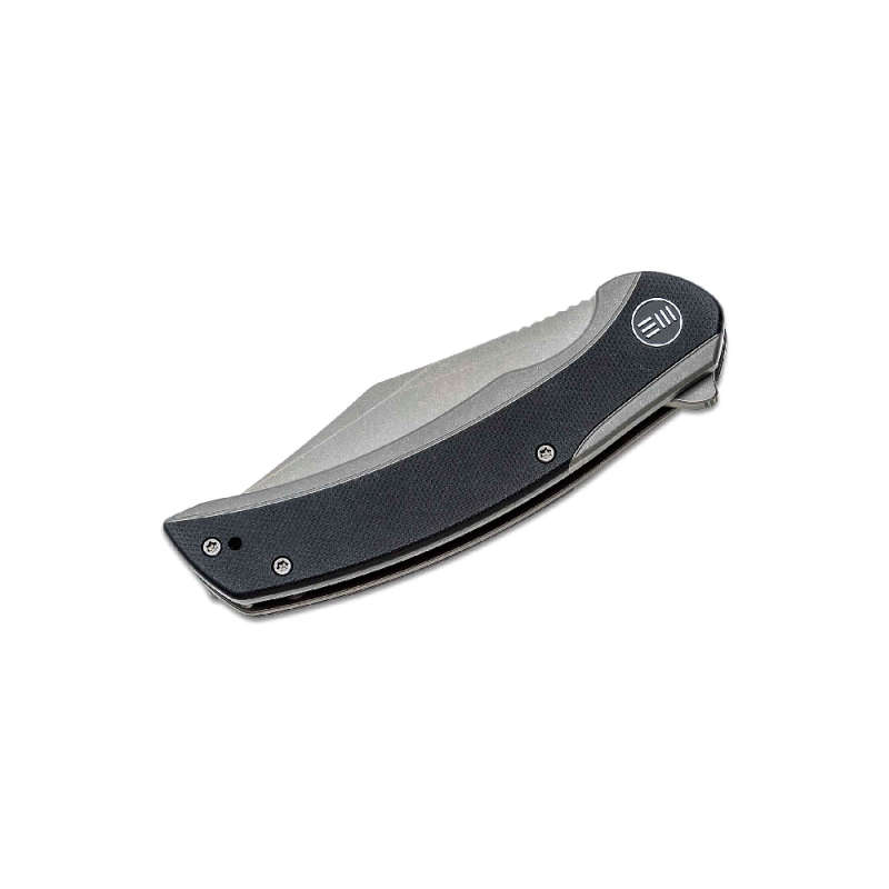 We Knife Snick Titanium Handle Gray/Black  WE19022F-1