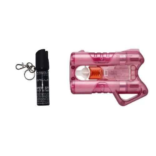 GUARDIAN ANGEL 3 PEPPER SPRAY COMBO - PINK
