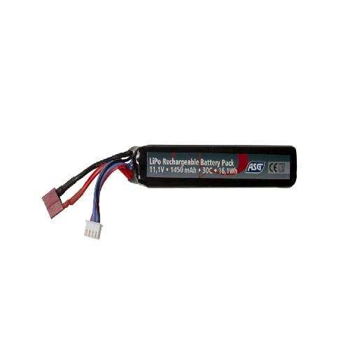 Asg Battery - 11,1V 1450 mah 30c Lipo T-Plug 19365