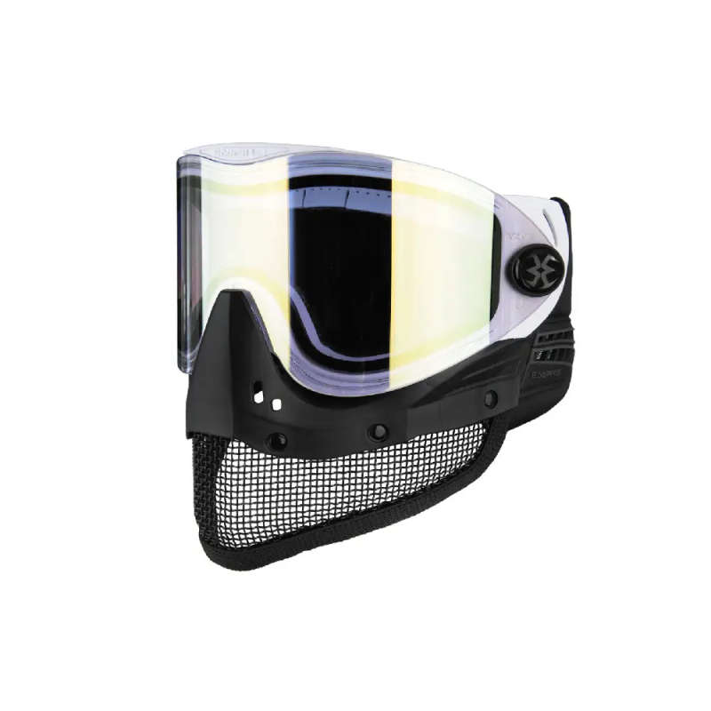EMPIRE AIRSOFT E-MESH GOGGLE  WHITE - THERMAL GOLD MIRROR