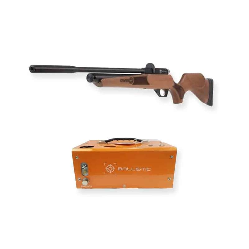 Hatsan air rifle hydra qe 177mm/5.5mm (2 barrels) with compressor combo