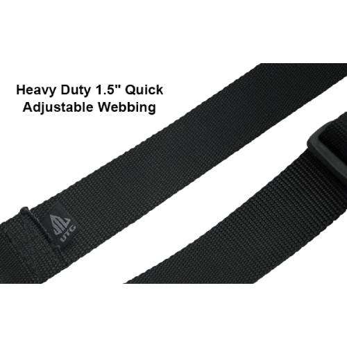 UTG Single Point Bungee Sling With QD SWIVEL - PVC-GB507B