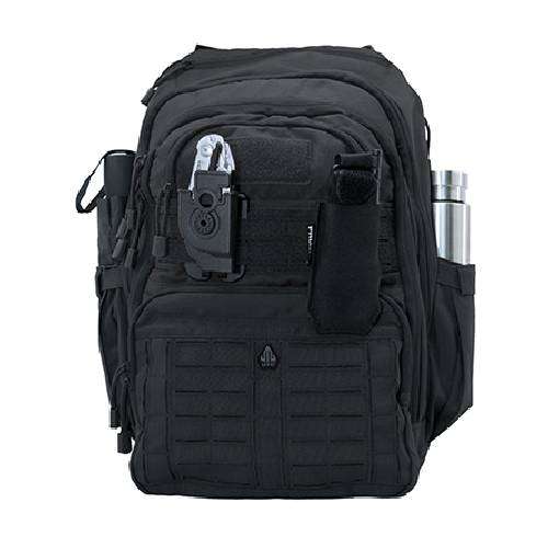 UTG OVERBOUND PACK 600D NYLON 12"X6"X18" BLACK - PVC-P836B-A