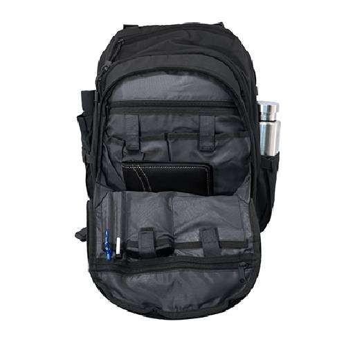 UTG OVERBOUND PACK 600D NYLON 12"X6"X18" BLACK - PVC-P836B-A
