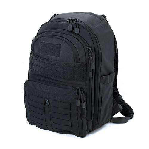 UTG OVERBOUND PACK 600D NYLON 12"X6"X18" BLACK - PVC-P836B-A