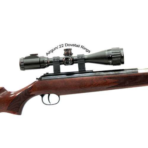 UTG SCOPE TRUE HUNTER 3-9X40 1" AO DOVETAIL RINGS - SCP-U394AOIED