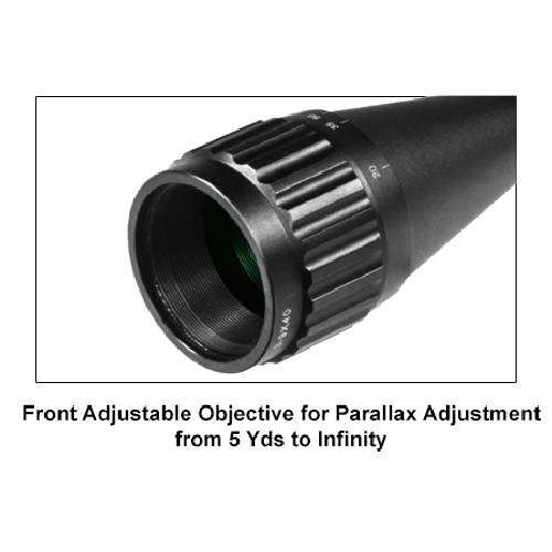 UTG SCOPE TRUE HUNTER 3-9X40 1" AO DOVETAIL RINGS - SCP-U394AOIED