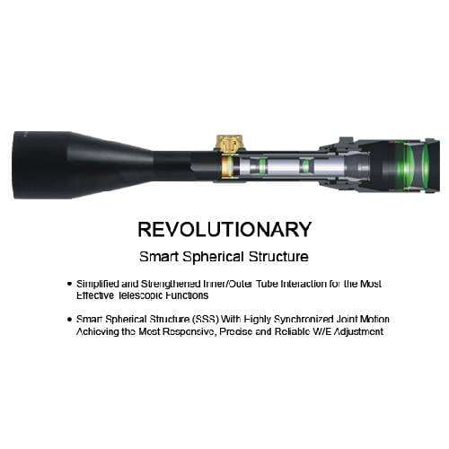 UTG SCOPE TRUE HUNTER 4X32 1" MIL DOT DOVETAIL RINGS - SCP-U432FD