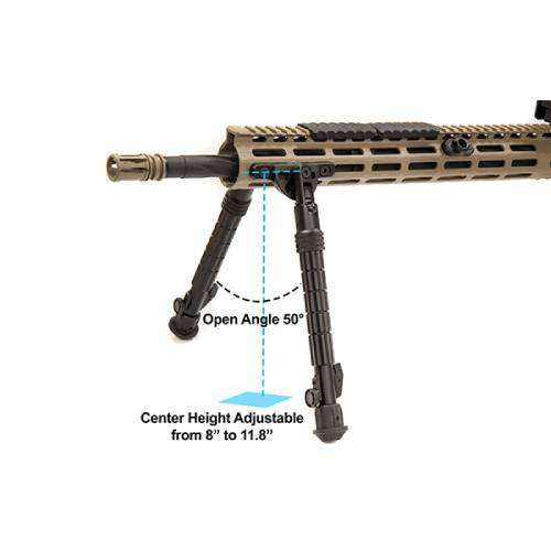 UTG RECON FLEX M-LOK BIPOD 8.0"-11.8" - TL-BPDM02