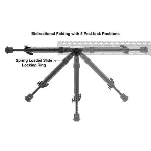 UTG RECON FLEX M-LOK BIPOD 8.0"-11.8" - TL-BPDM02