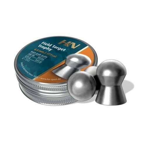 H&amp;N FIELD TARGET TROPHY 4.50MM / 8.64GR 500CT
