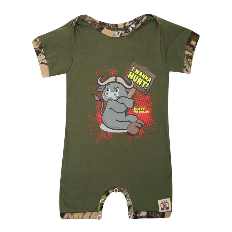 SNIPER INFANT GROWER "I WANNA HUNT" - OLIVE
