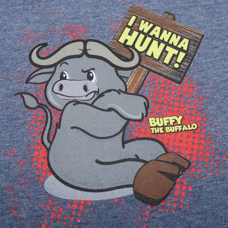 SNIPER INFANT GROWER "I WANNA HUNT" - DENIM