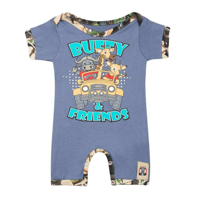 SNIPER INFANT GROWER "BUFFY & FRIENDS" - DENIM