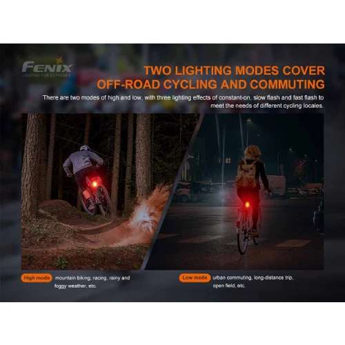 Fenix Taillight BC05R v2.0 Bike Light - Rechargeable