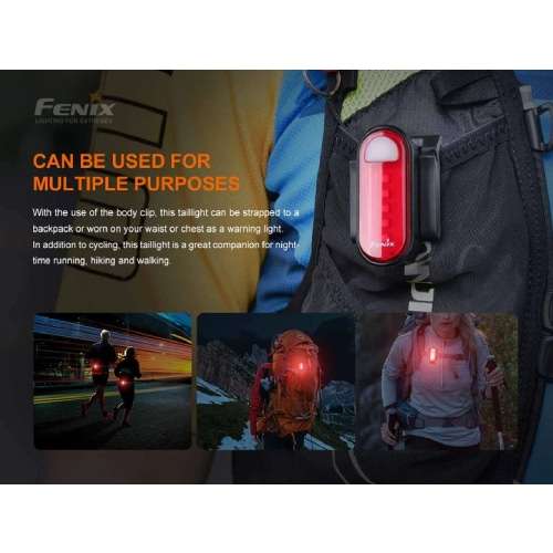Fenix Taillight BC05R v2.0 Bike Light - Rechargeable