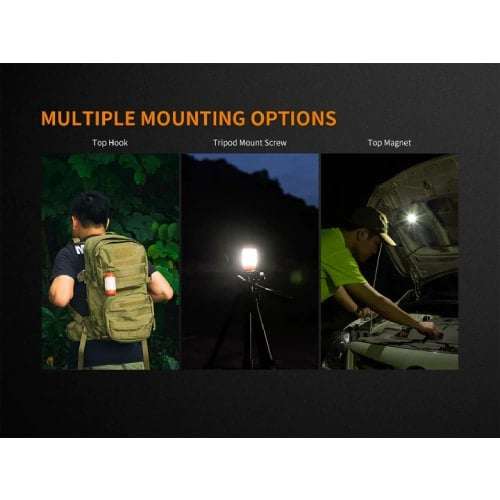 Fenix Lantern CL26R Black 400 Lumens - Rechargeable