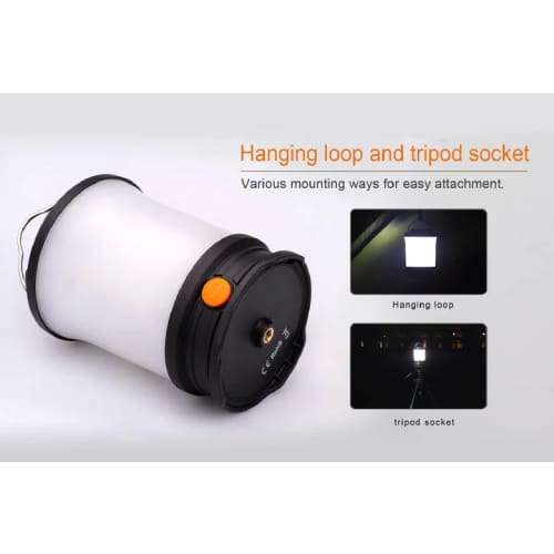 Fenix Lantern CL30R Black 650 Lumens - Rechargeable