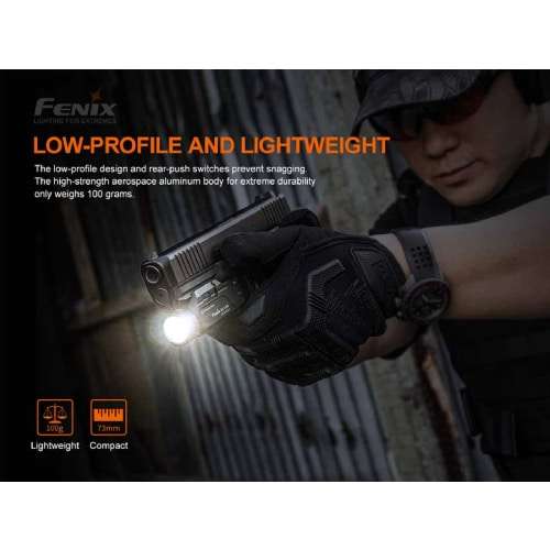 Fenix Weapon Flashlight GL19R 1200 Lumens - Rechargeable