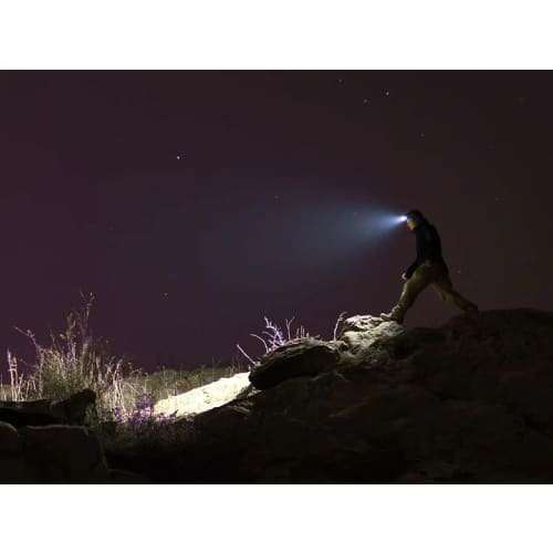 Fenix Headlamp HL18R Black 400 Lumens - Rechargeable