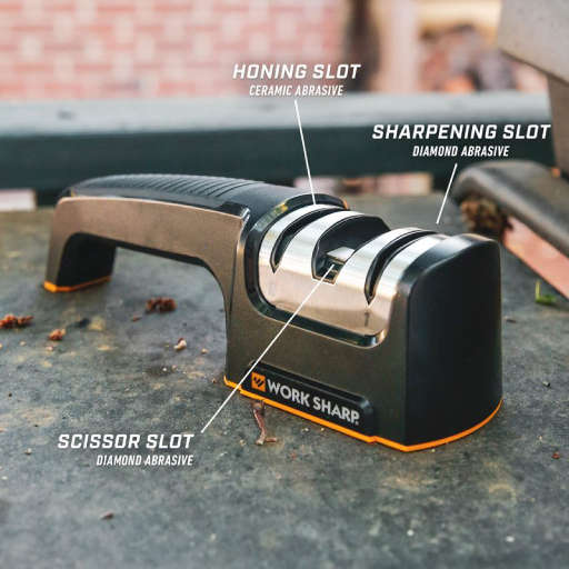 Work Sharp Kitchen Pull Through Sharpener WS-WSKTNPTS-I