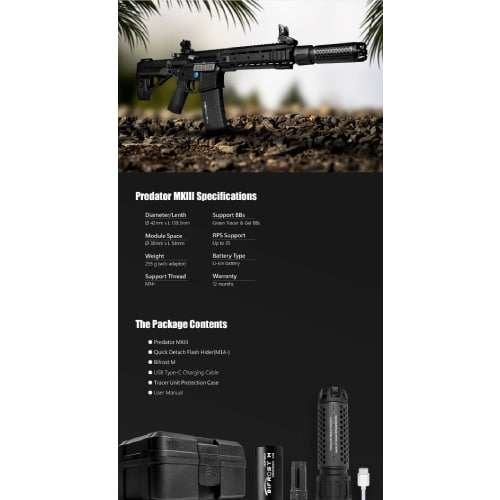 Acetech Predator Mkiii Tracer Unit With Bifrost M
