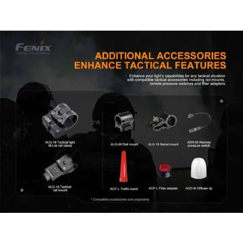 Fenix Flashlight TK22 Tac Tactical 2800 Lumens