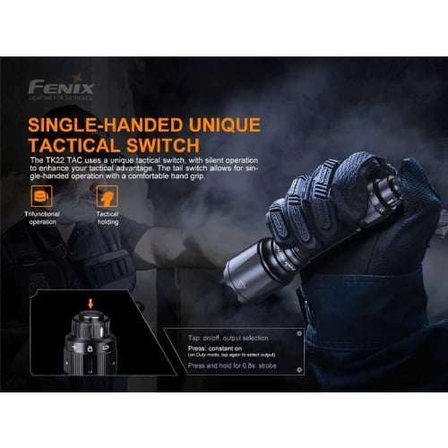 Fenix Flashlight TK22 Tac Tactical 2800 Lumens