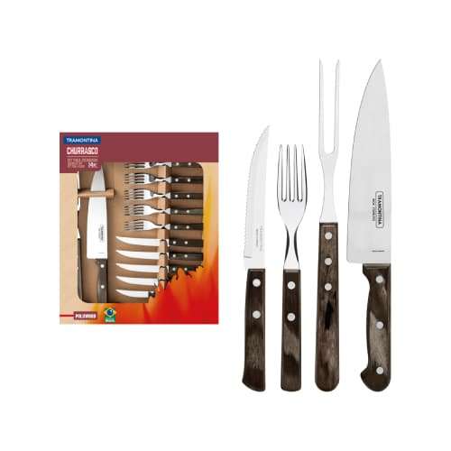 TRAMONTINA BRAAI SET 14PC BROWN - 21199/989