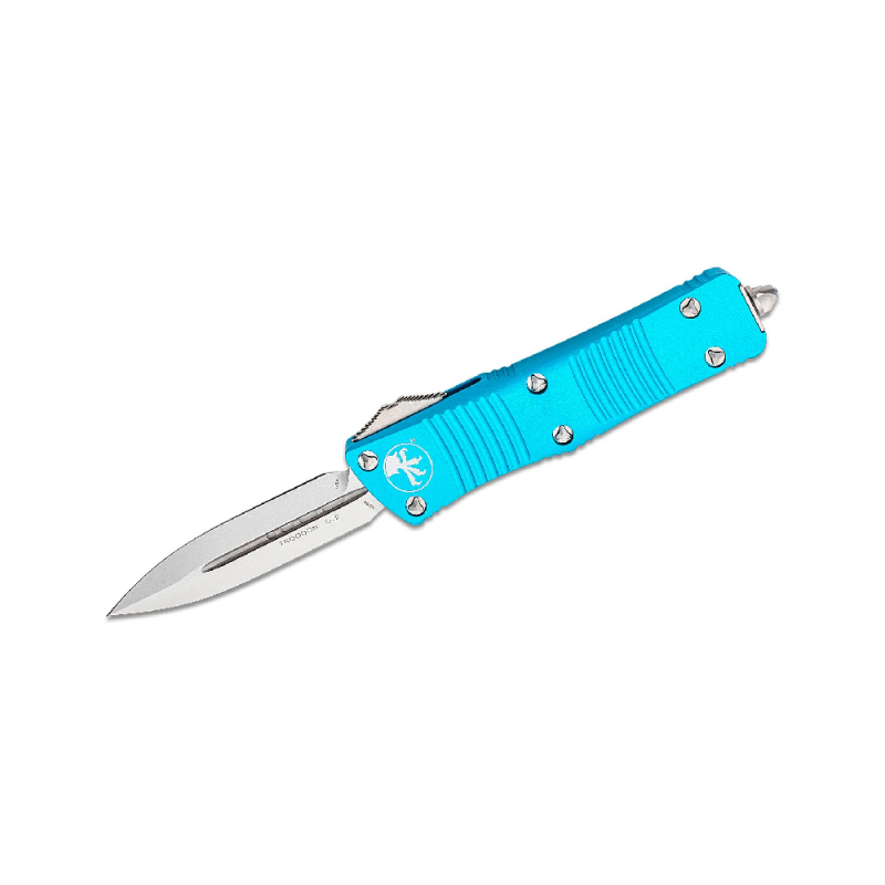 Microtech Troodon D/E Turquoise Handle Standard  138-10TQ