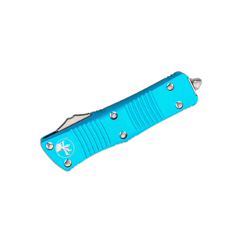 Microtech Troodon D/E Turquoise Handle Standard  138-10TQ
