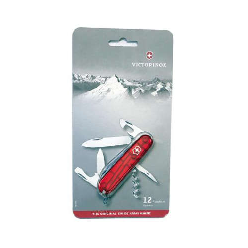 Victorinox Spartan Red Trans Blst V.3603.TB1