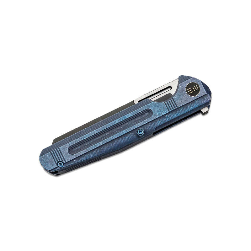 WE Knife Reiver Blue Titanium Handle - Model 16020-4