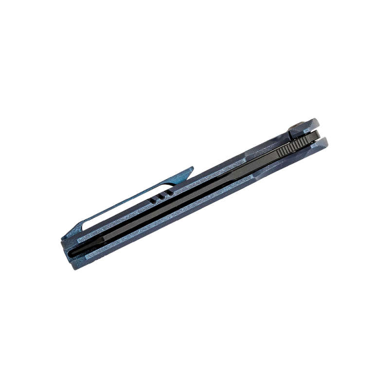 WE Knife Reiver Blue Titanium Handle - Model 16020-4