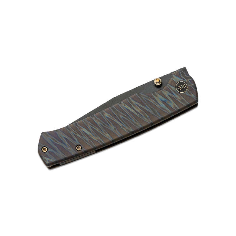WE Knife 21046-4 Evoke Tiger Stripe Pattern