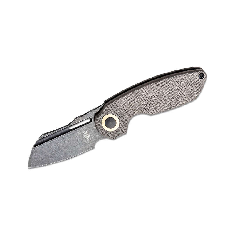 Kizer KI3569A2 October Grey Titanium Handle