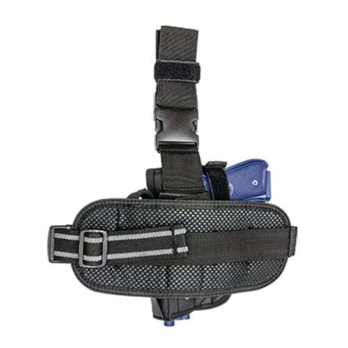 UTG Special OPS Tactical Universal Leg Holster Black Right Hand - PVC-H178B