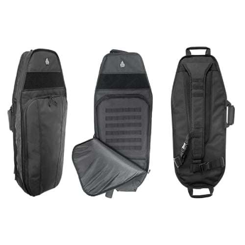 UTG Sporting Type 34' Alpha Battle Carrier Rapid Deployment Pack Black - PVC-PSP34B