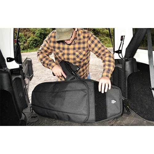 UTG Sporting Type 34' Alpha Battle Carrier Rapid Deployment Pack Black - PVC-PSP34B