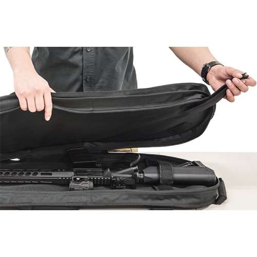 UTG Sporting Type 34' Alpha Battle Carrier Rapid Deployment Pack Black - PVC-PSP34B