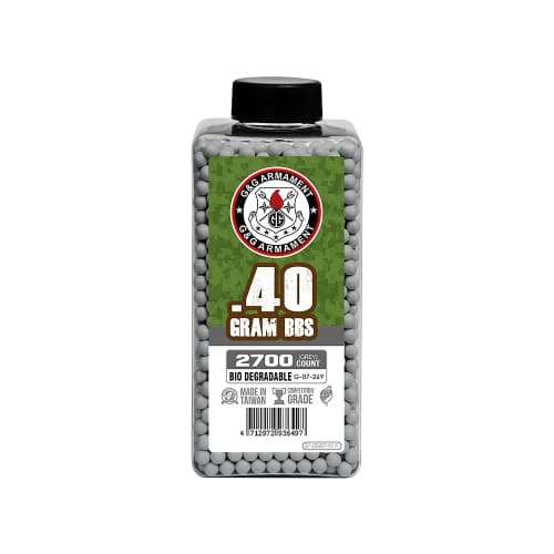 G-07-269 Bio BB 0.40G Bottle 2700 Count Grey