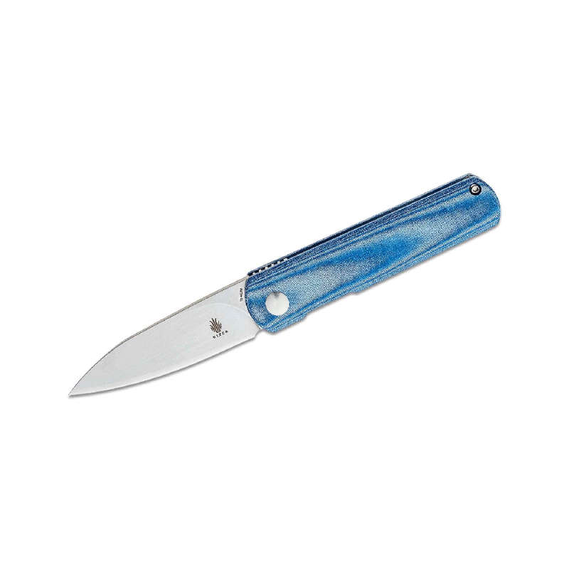 Kizer Feist Blue Denim Micarta- V3499C1