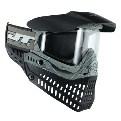JT SPECTRA PROFLEX LE GOGGLE BANDANA GREY W/CLEAR &amp; SMOKE LENS