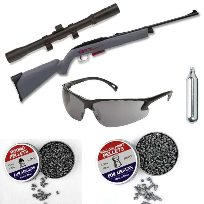 CROSSMAN FREESTYLE 4.5MM CO2 RIFLE COMBO