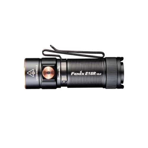 Fenix E18R V2.0 LED Flashlight (Black) Gift Edition