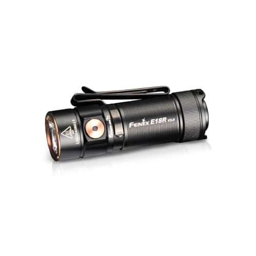 Fenix E18R V2.0 LED Flashlight (Black) Gift Edition