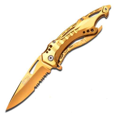 MT-A705GD MTech USA Spring Assisted Knife