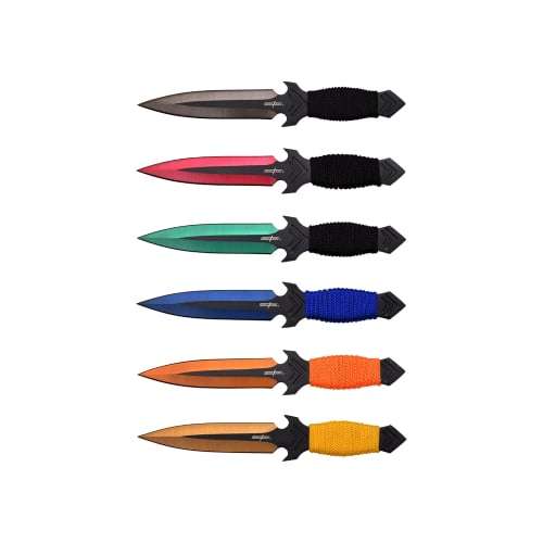 PP-081-6M Perfect Point Throwing Knife Set